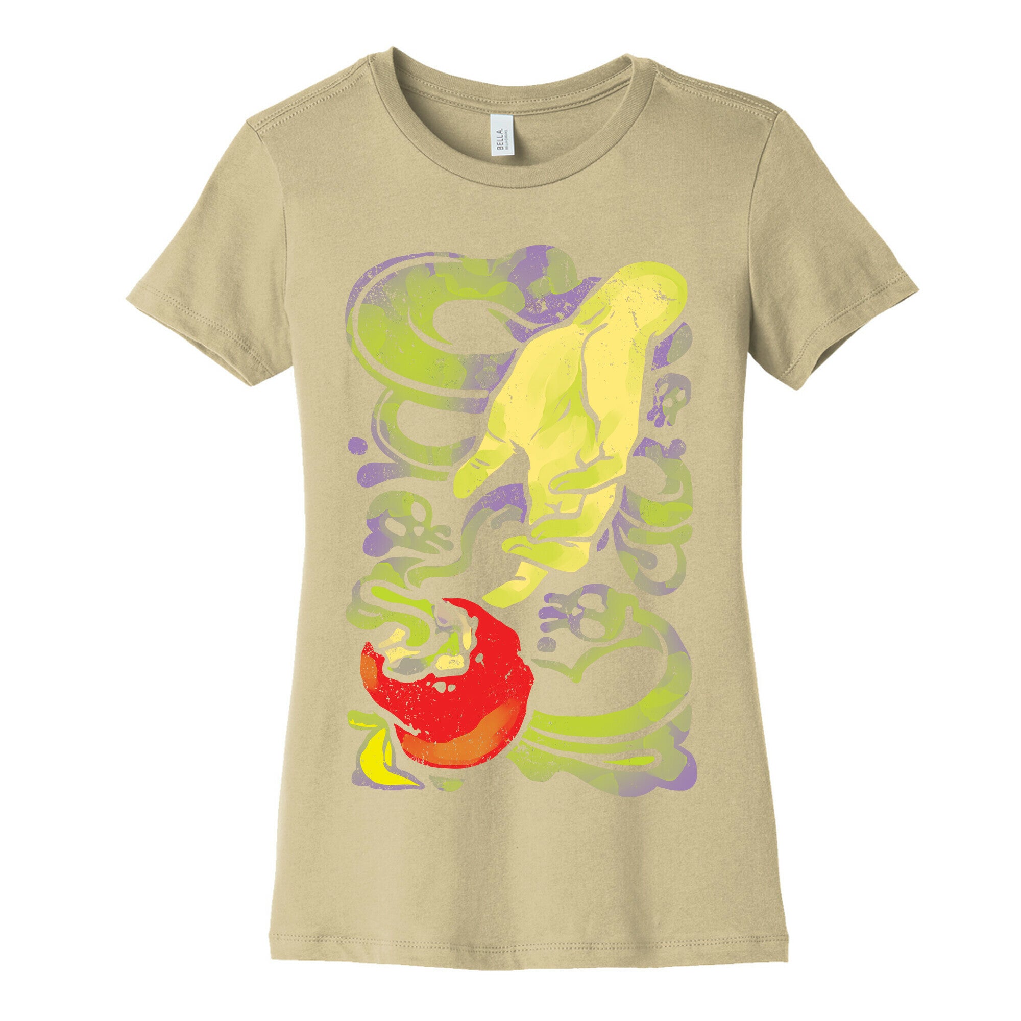 Poisoned Apple and Hand Women's Cotton Tee